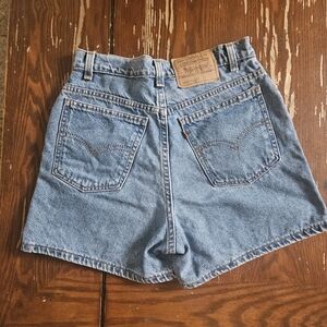 Vintage Levi's Blue Denim Women Shorts